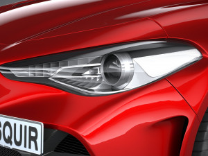 Alfa Romeo Giulia GTAm 2021 3D 模型