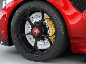 Alfa Romeo Giulia GTAm 2021 3D 模型
