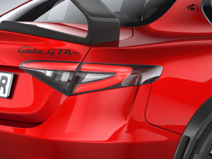 Alfa Romeo Giulia GTAm 2021 3D 模型