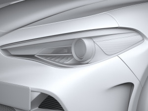 Alfa Romeo Giulia GTAm 2021 3D 模型