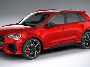 Audi RS Q3 2020 3D Model