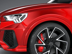 Audi RS Q3 2020 3D Model