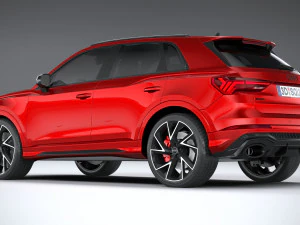 Audi RS Q3 2020 3D Model