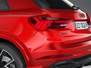 Audi RS Q3 2020 Modèle 3D