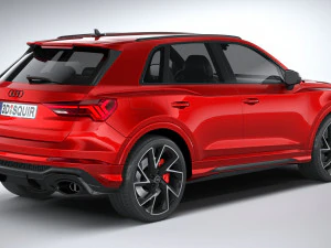 Audi RS Q3 2020 3D Model