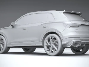 Audi RS Q3 2020 3D Model