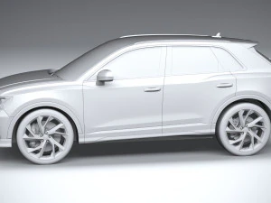 Audi RS Q3 2020 3D Model