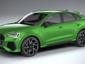 Audi RS Q3 Sportback 2020 Modelo 3D