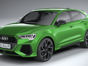 Audi RS Q3 Sportback 2020 3D मॉडल