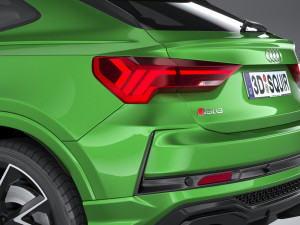 Audi RS Q3 Sportback 2020 3D मॉडल