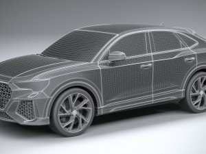 Audi RS Q3 Sportback 2020 3D मॉडल
