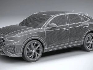 Audi RS Q3 Sportback 2020 3D Model