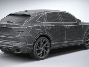 Audi RS Q3 Sportback 2020 3D Model