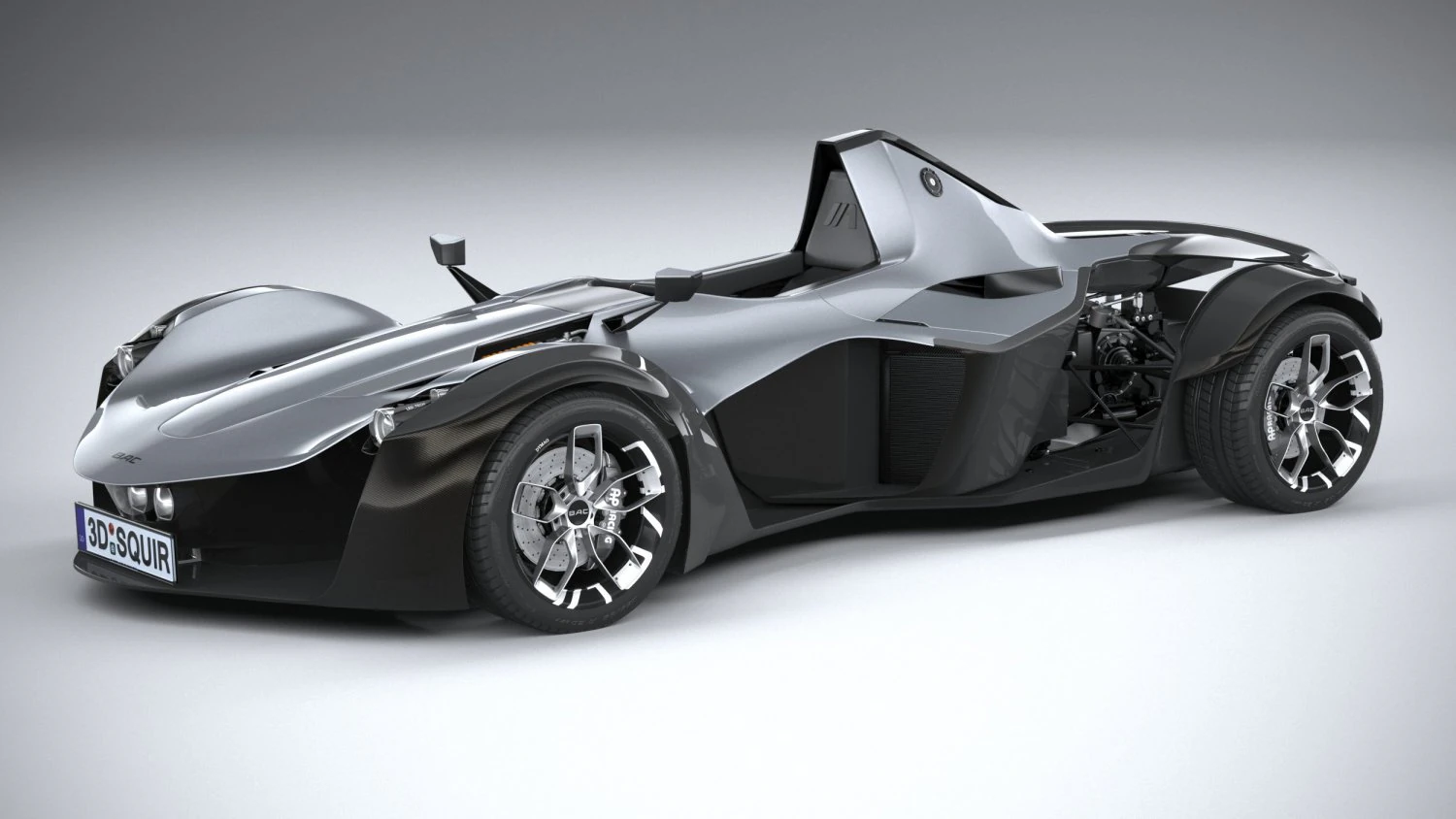 Bac Mono 2020 3D Model .c4d .max .obj .3ds .fbx .stl .blend 