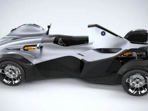 Bac Mono 2020 3D Model
