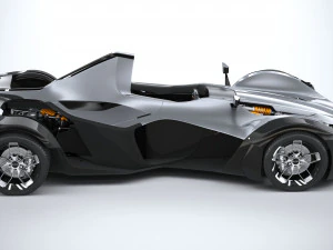 Bac Mono 2020 3D Model