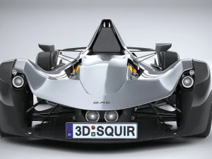 Bac Mono 2020 3D Model