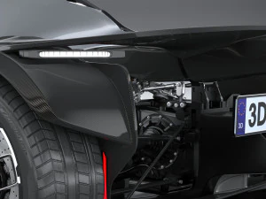 Bac Mono 2020 3D Model