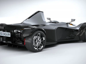 Bac Mono 2020 3D Model