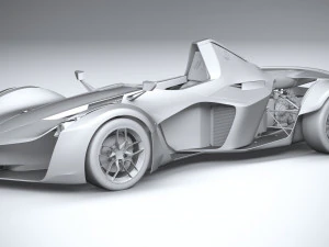 Bac Mono 2020 3D Model