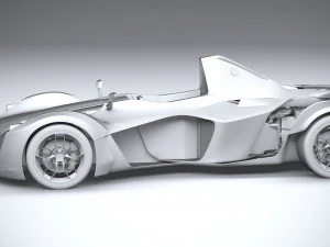 Bac Mono 2020 3D Model