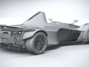 Bac Mono 2020 3D Model