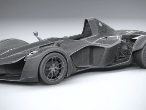 Bac Mono 2020 3D Model