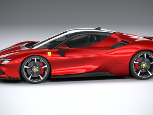 Ferrari SF90 Stradale 2021 Modelo 3D