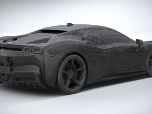 Ferrari SF90 Stradale 2021 Modelo 3D