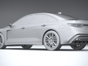 Generic Sedan 2020 v2 3D 모델