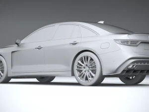 Generic Sedan 2020 v2 3D Model
