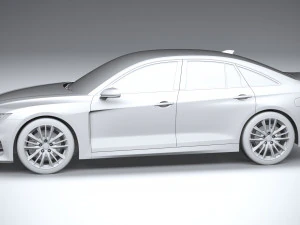 Generic Sedan 2020 v2 3D Model