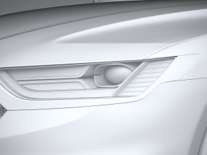 Generic Sedan 2020 v2 3D 모델