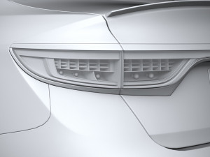 Generic Sedan 2020 v2 3D 모델
