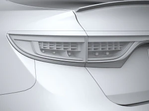 Generic Sedan 2020 v2 3D Model