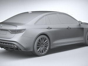 Generic Sedan 2020 v2 3D 모델