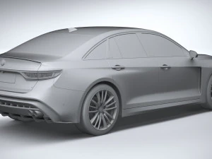 Generic Sedan 2020 v2 3D Model
