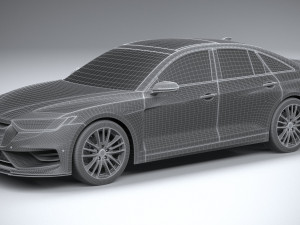 Generic Sedan 2020 v2 3D 모델
