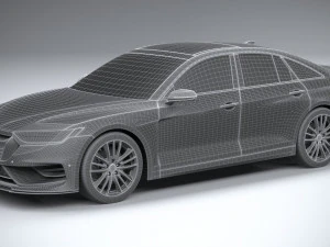 Generic Sedan 2020 v2 3D Model