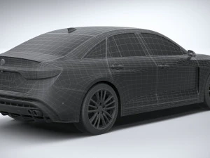 Generic Sedan 2020 v2 3D Model