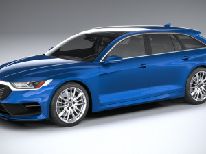 Generic Wagon 2020 3D-Modell