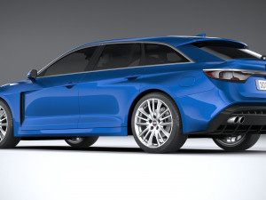 Generic Wagon 2020 Modelo 3D
