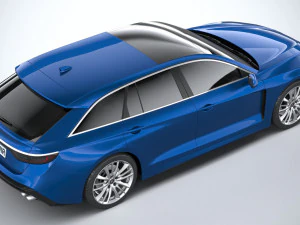 Generic Wagon 2020 3D Model