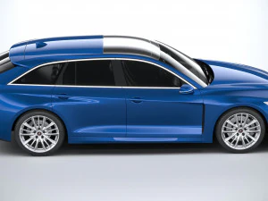 Generic Wagon 2020 3D Model
