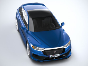 Generic Wagon 2020 Modelo 3D