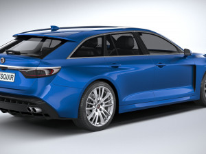 Generic Wagon 2020 Modelo 3D