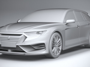 Generic Wagon 2020 Modelo 3D