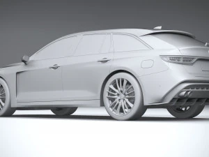 Generic Wagon 2020 3D Model