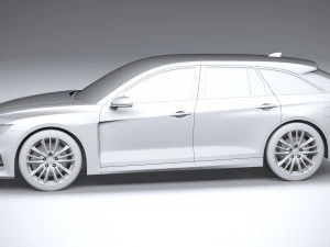 Generic Wagon 2020 3D Model