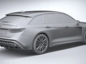 Generic Wagon 2020 3D Model
